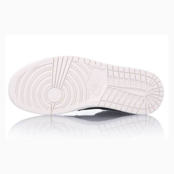Nike Retro High Zip 'Black' Phantom-Gym Koripallokengät Naisten Air Jordan 1 Mustat Punainen | JD-638IW