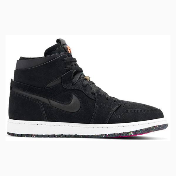 Nike Retro High Zoom Court Koripallokengät Miesten Air Jordan 1 Mustat Violetit | JD-603OF