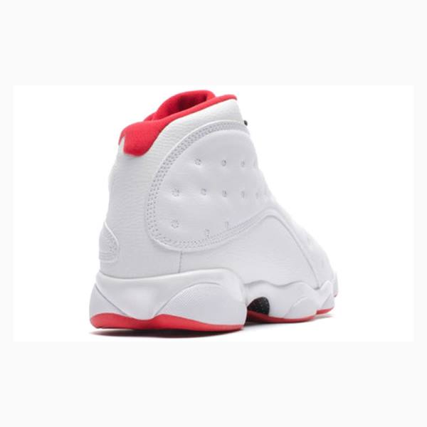 Nike Retro History of Flight Koripallokengät Miesten Air Jordan 13 Valkoinen Punainen | JD-162YG
