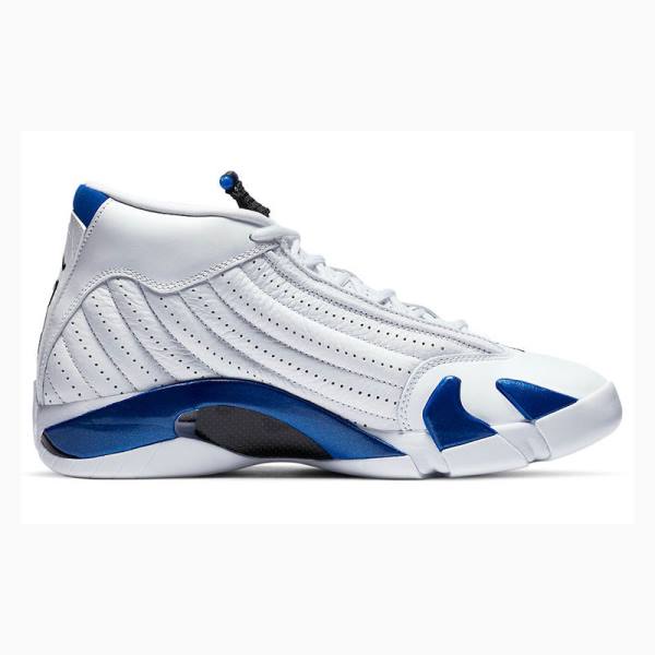 Nike Retro Hyper Royal Koripallokengät Miesten Air Jordan 14 Valkoinen Sininen | JD-507KG