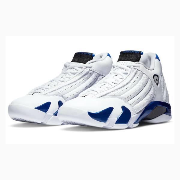 Nike Retro Hyper Royal Koripallokengät Miesten Air Jordan 14 Valkoinen Sininen | JD-507KG