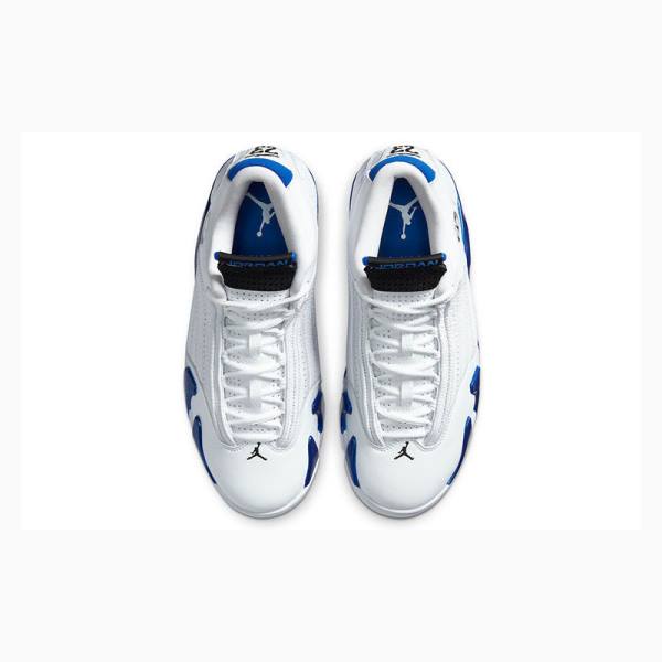 Nike Retro Hyper Royal Koripallokengät Miesten Air Jordan 14 Valkoinen Sininen | JD-507KG
