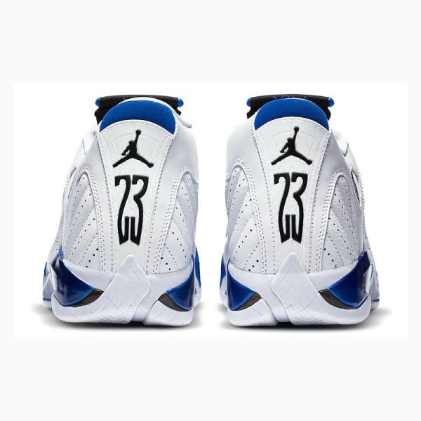 Nike Retro Hyper Royal Koripallokengät Miesten Air Jordan 14 Valkoinen Sininen | JD-507KG