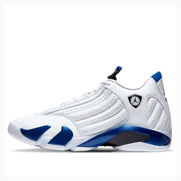 Nike Retro Hyper Royal Koripallokengät Miesten Air Jordan 14 Valkoinen Sininen | JD-507KG