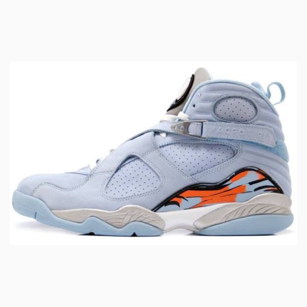 Nike Retro 'Ice Blue' Koripallokengät Naisten Air Jordan 8 Sininen | JD-594EN