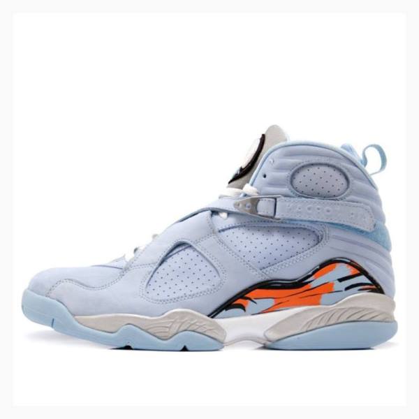Nike Retro \'Ice Blue\' Koripallokengät Naisten Air Jordan 8 Sininen | JD-594EN