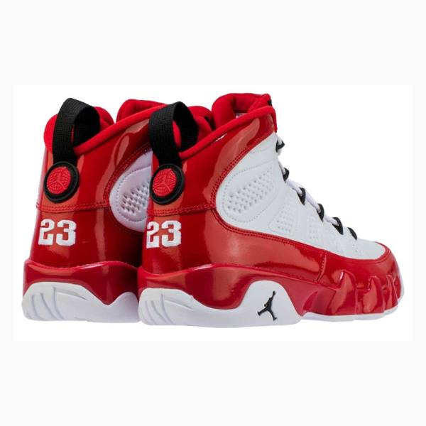 Nike Retro Koripallokengät Miesten Air Jordan 9 Valkoinen Punainen | JD-137KR