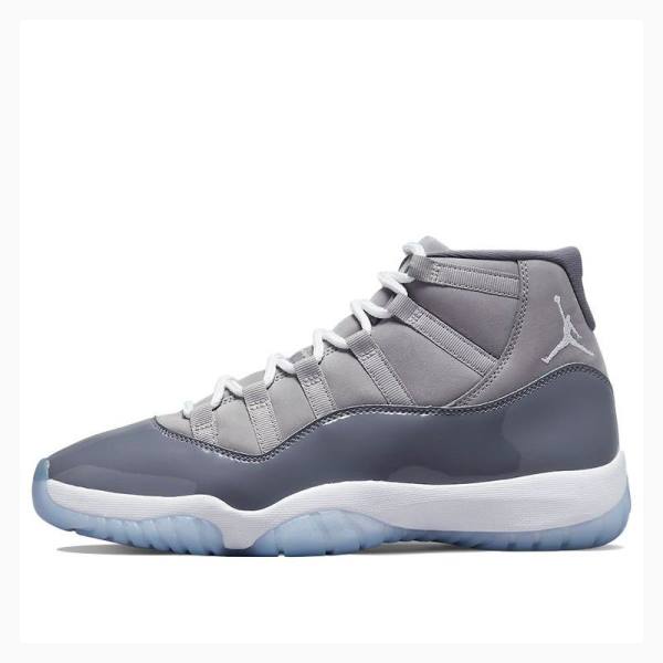 Nike Retro Koripallokengät Miesten Air Jordan 11 Harmaat Hopea | JD-180UC