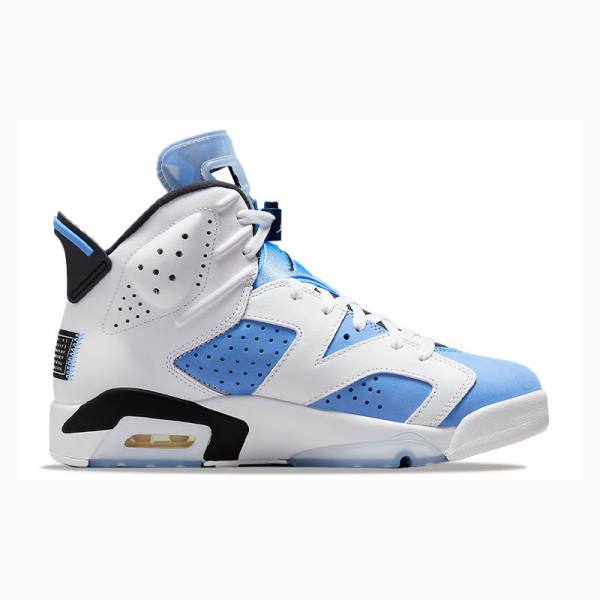 Nike Retro Koripallokengät Miesten Air Jordan 6 Valkoinen Sininen | JD-276SU