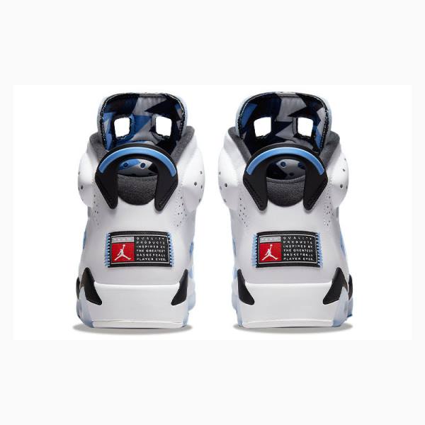 Nike Retro Koripallokengät Miesten Air Jordan 6 Valkoinen Sininen | JD-276SU