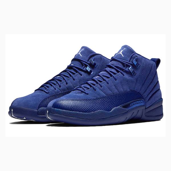 Nike Retro Koripallokengät Miesten Air Jordan 12 Tummansininen | JD-301IN