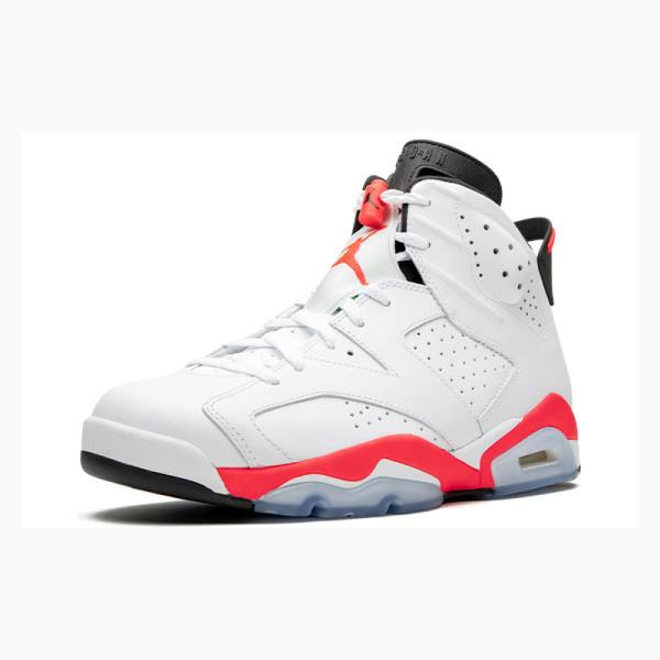 Nike Retro Koripallokengät Miesten Air Jordan 6 Valkoinen Punainen | JD-425QM