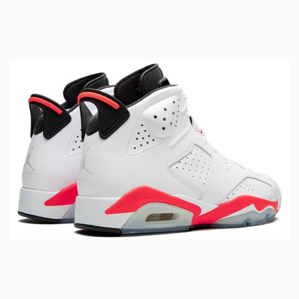 Nike Retro Koripallokengät Miesten Air Jordan 6 Valkoinen Punainen | JD-425QM