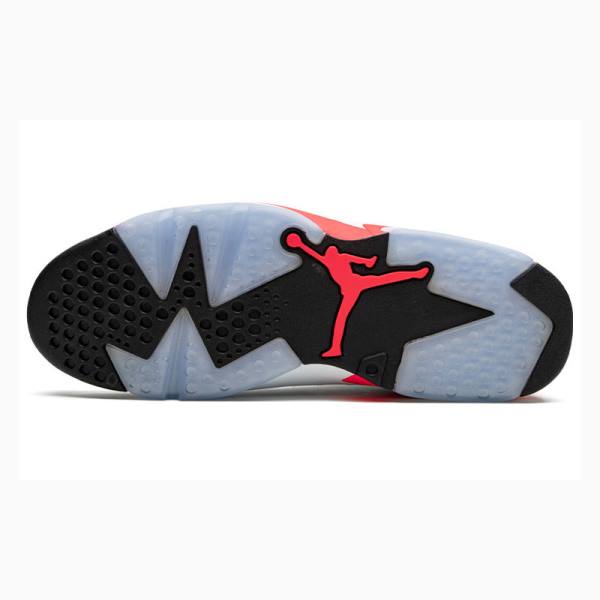 Nike Retro Koripallokengät Miesten Air Jordan 6 Valkoinen Punainen | JD-425QM