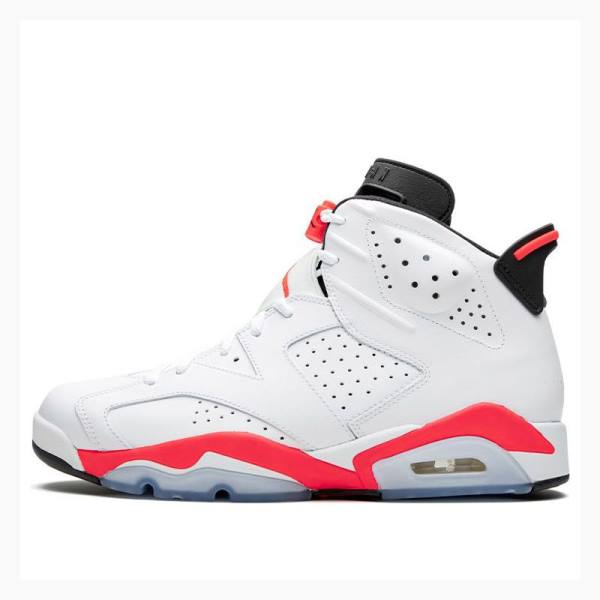 Nike Retro Koripallokengät Miesten Air Jordan 6 Valkoinen Punainen | JD-425QM