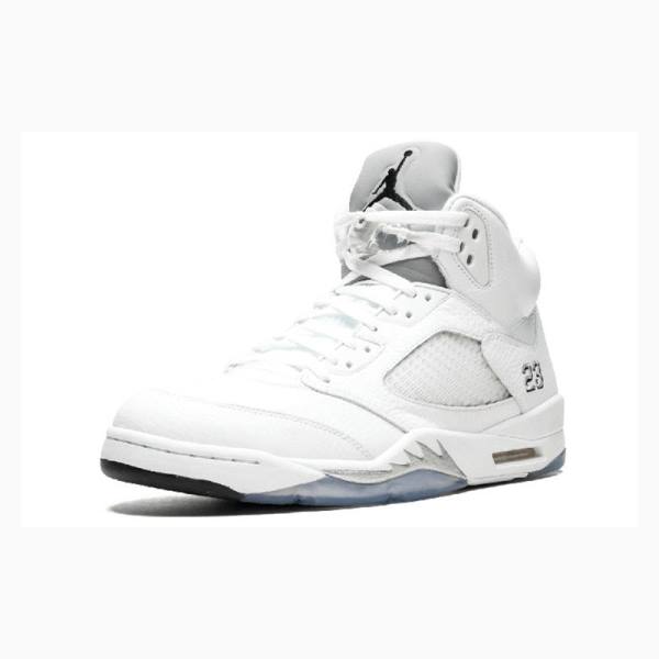 Nike Retro Koripallokengät Miesten Air Jordan 5 Valkoinen | JD-634TK