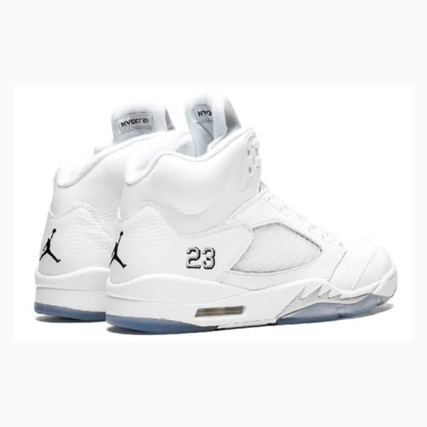 Nike Retro Koripallokengät Miesten Air Jordan 5 Valkoinen | JD-634TK