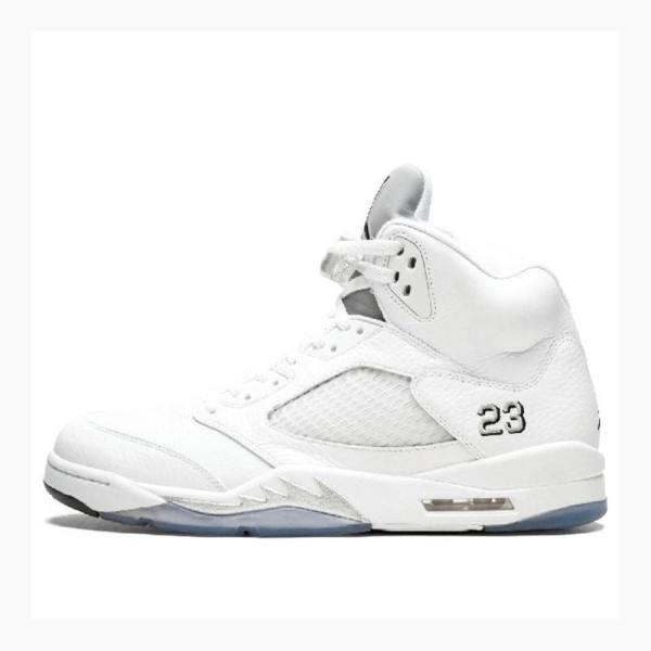Nike Retro Koripallokengät Miesten Air Jordan 5 Valkoinen | JD-634TK