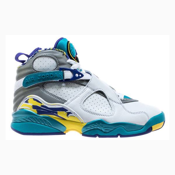 Nike Retro Koripallokengät Naisten Air Jordan 8 Valkoinen | JD-041HV