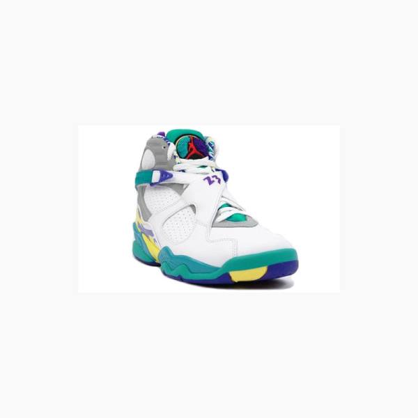 Nike Retro Koripallokengät Naisten Air Jordan 8 Valkoinen Sininen | JD-168IJ
