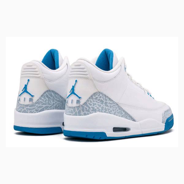 Nike Retro Koripallokengät Naisten Air Jordan 3 Valkoinen Sininen | JD-376EZ