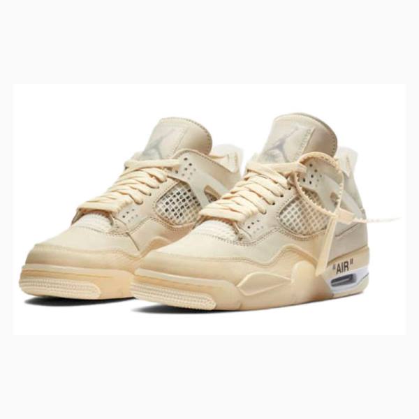 Nike Retro Koripallokengät Naisten Air Jordan 4 Valkoinen | JD-457DW