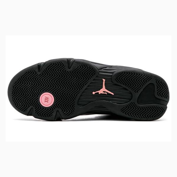 Nike Retro Koripallokengät Naisten Air Jordan 14 Mustat Pinkki | JD-678KP