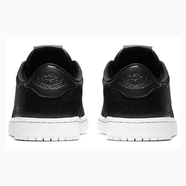 Nike Retro Koripallokengät Naisten Air Jordan 1 Mustat Valkoinen | JD-809RN