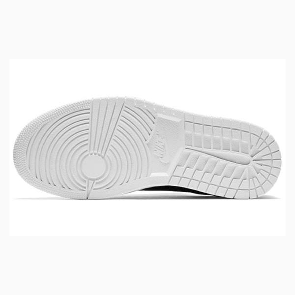 Nike Retro Koripallokengät Naisten Air Jordan 1 Mustat Valkoinen | JD-809RN