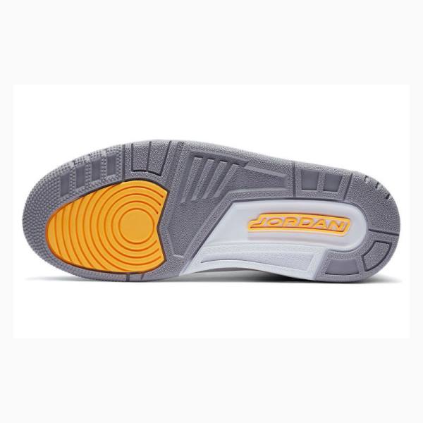 Nike Retro Laser Koripallokengät Naisten Air Jordan 3 Valkoinen Oranssi | JD-564VO