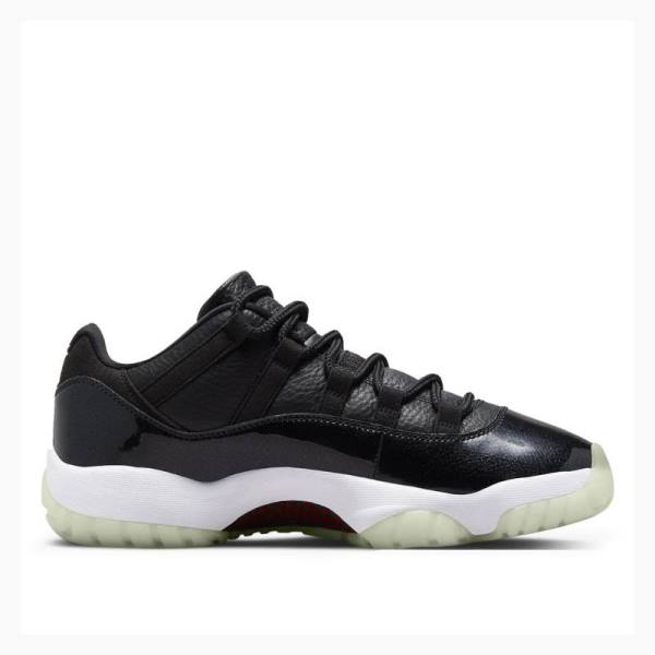 Nike Retro Low 72-10 Tennarit Miesten Air Jordan 11 Mustat | JD-803ZW