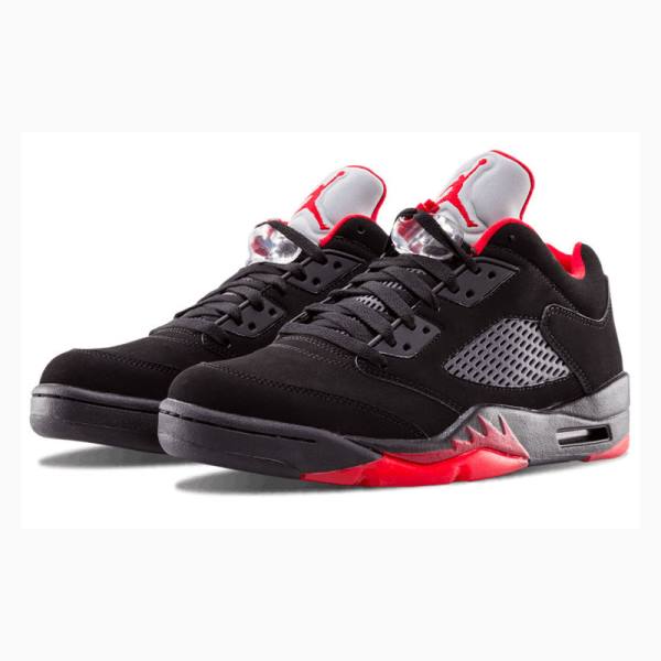 Nike Retro Low Alternate 90 Tennarit Miesten Air Jordan 5 Mustat Punainen | JD-461ON
