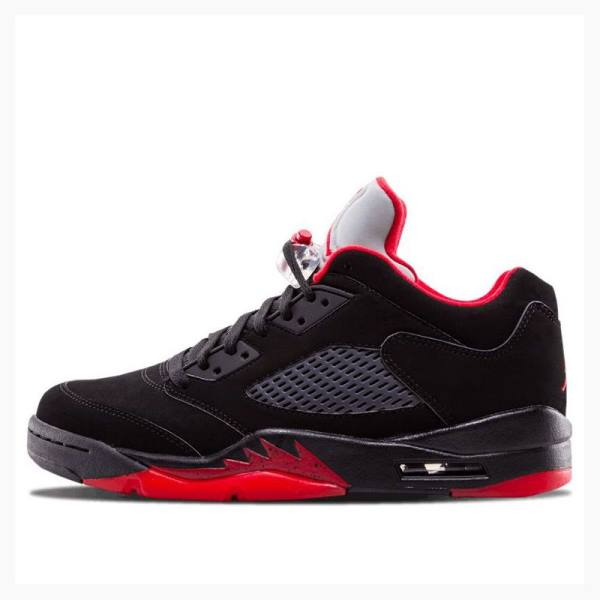 Nike Retro Low Alternate 90 Tennarit Miesten Air Jordan 5 Mustat Punainen | JD-461ON