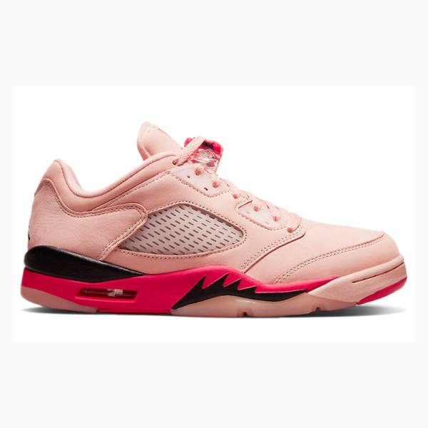 Nike Retro Low Arctic Tennarit Naisten Air Jordan 5 Pinkki Punainen | JD-451KZ