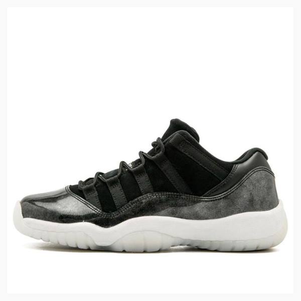 Nike Retro Low Barons Tennarit Miesten Air Jordan 11 Mustat | JD-293QG