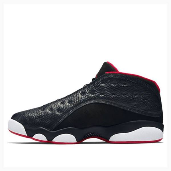 Nike Retro Low Bred Tennarit Miesten Air Jordan 13 Mustat Punainen | JD-579JK