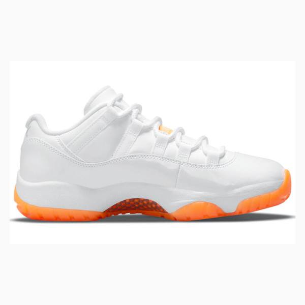 Nike Retro Low Bright Citrus Tennarit Naisten Air Jordan 11 Valkoinen Oranssi | JD-103VD