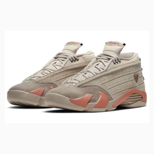 Nike Retro Low CLOT Terra Blush Tennarit Miesten Air Jordan 14 Harmaat Oranssi | JD-173ID