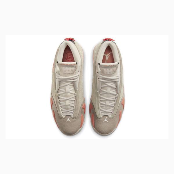 Nike Retro Low CLOT Terra Blush Tennarit Miesten Air Jordan 14 Harmaat Oranssi | JD-173ID