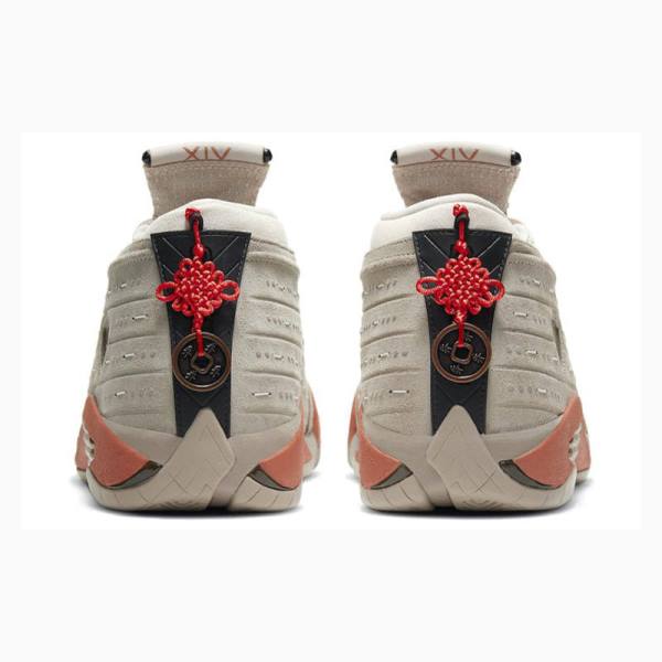 Nike Retro Low CLOT Terra Blush Tennarit Miesten Air Jordan 14 Harmaat Oranssi | JD-173ID