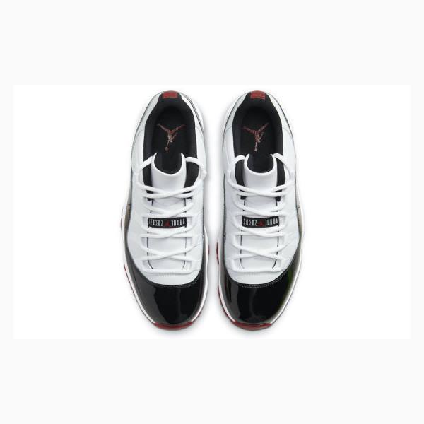 Nike Retro Low Concord Bred Tennarit Miesten Air Jordan 11 Valkoinen Mustat Punainen | JD-758NL