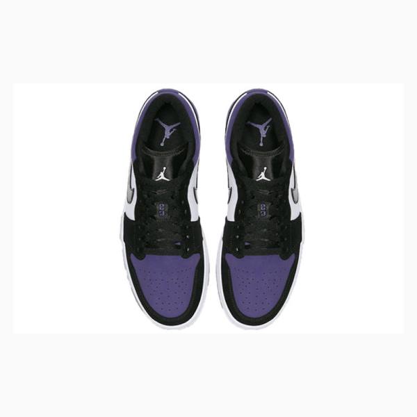 Nike Retro Low Court Tennarit Miesten Air Jordan 1 Violetit | JD-641GF