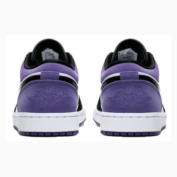 Nike Retro Low Court Tennarit Miesten Air Jordan 1 Violetit | JD-641GF