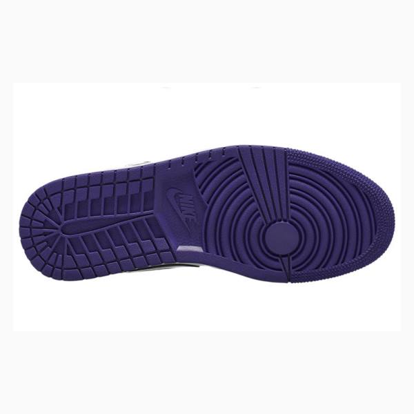 Nike Retro Low Court Tennarit Miesten Air Jordan 1 Violetit | JD-641GF