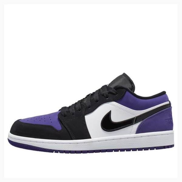 Nike Retro Low Court Tennarit Miesten Air Jordan 1 Violetit | JD-641GF