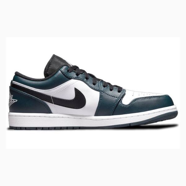 Nike Retro Low Dark Teal Tennarit Miesten Air Jordan 1 Oliivinvihreä | JD-034PN