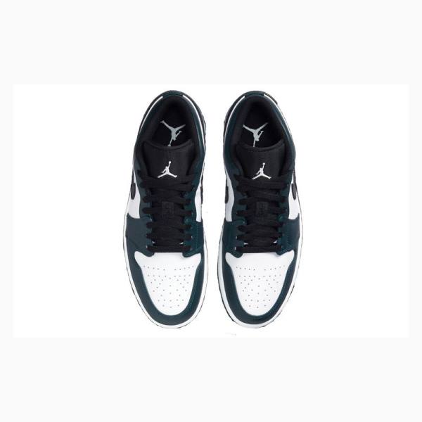 Nike Retro Low Dark Teal Tennarit Miesten Air Jordan 1 Oliivinvihreä | JD-034PN