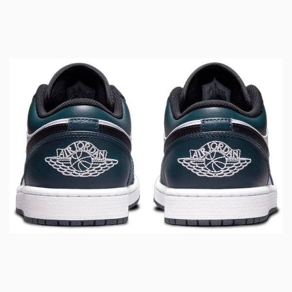 Nike Retro Low Dark Teal Tennarit Miesten Air Jordan 1 Oliivinvihreä | JD-034PN