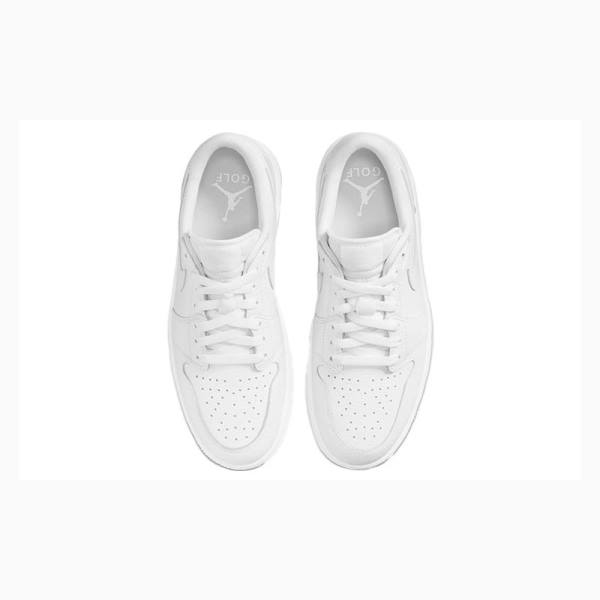 Nike Retro Low Golf Tennarit Miesten Air Jordan 1 Valkoinen | JD-159GM