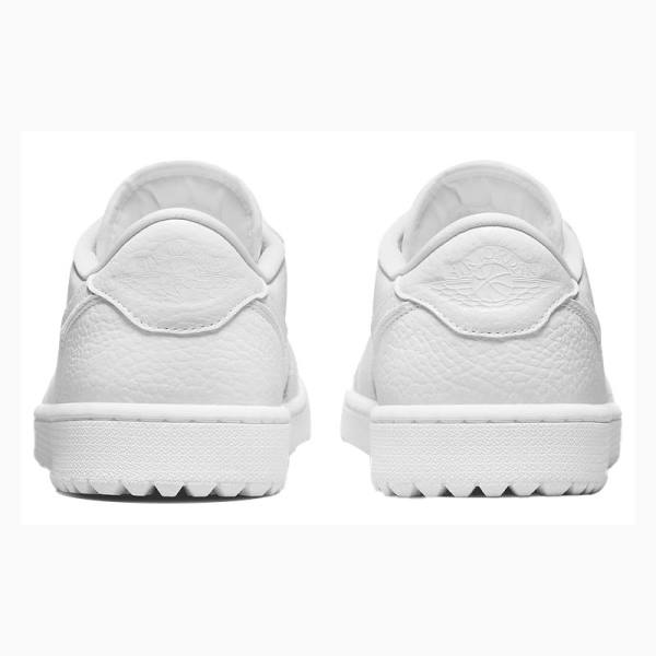 Nike Retro Low Golf Tennarit Miesten Air Jordan 1 Valkoinen | JD-159GM